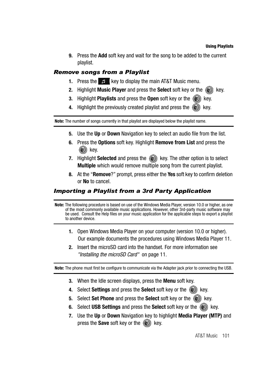 Samsung SGH-A517ZKAATT User Manual | Page 101 / 162