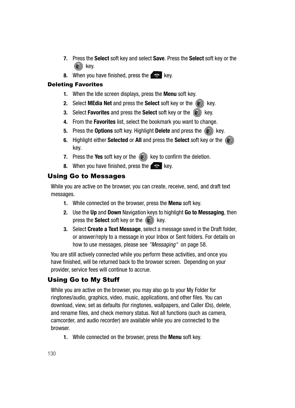 Samsung SGH-A517ZKAATT User Manual | Page 130 / 162