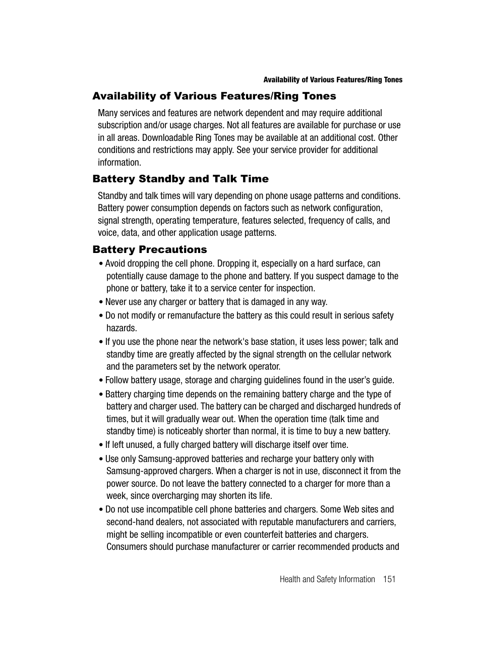 Samsung SGH-A517ZKAATT User Manual | Page 151 / 162