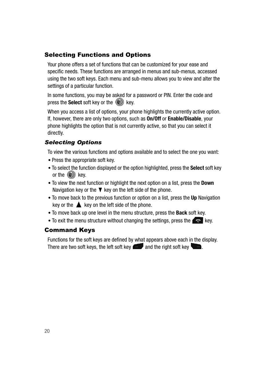 Samsung SGH-A517ZKAATT User Manual | Page 20 / 162