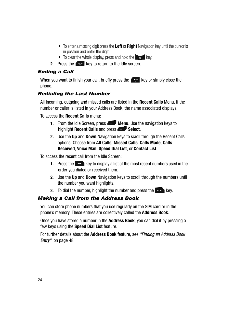 Samsung SGH-A517ZKAATT User Manual | Page 24 / 162