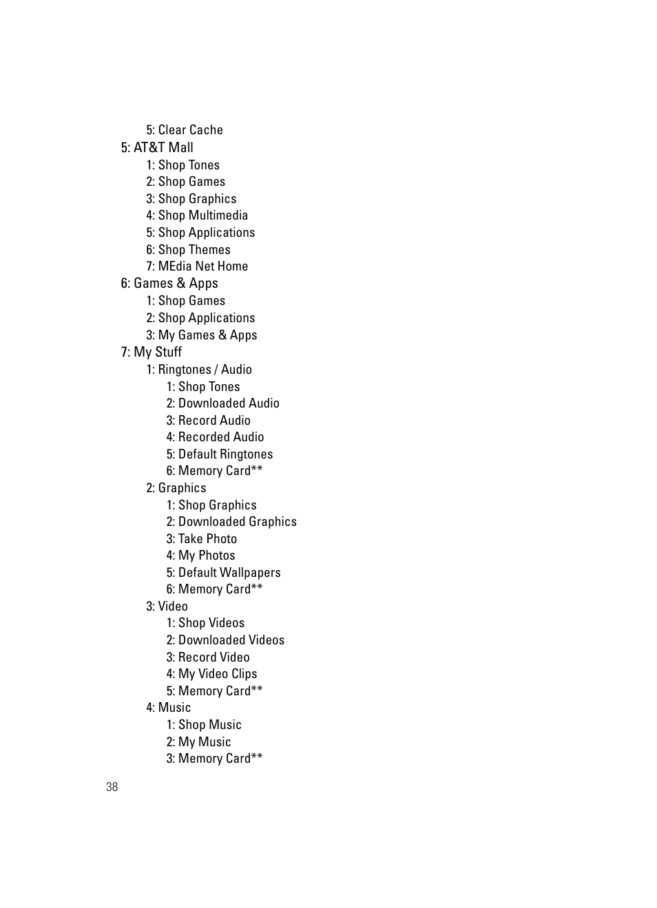 Samsung SGH-A517ZKAATT User Manual | Page 38 / 162