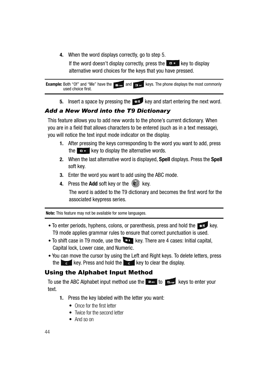 Samsung SGH-A517ZKAATT User Manual | Page 44 / 162