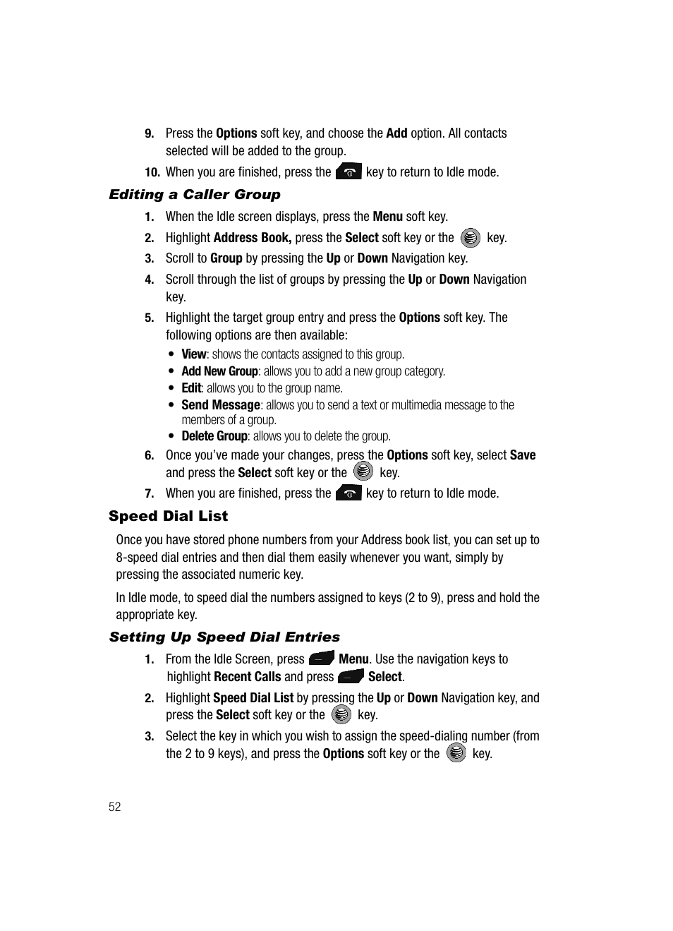 Samsung SGH-A517ZKAATT User Manual | Page 52 / 162