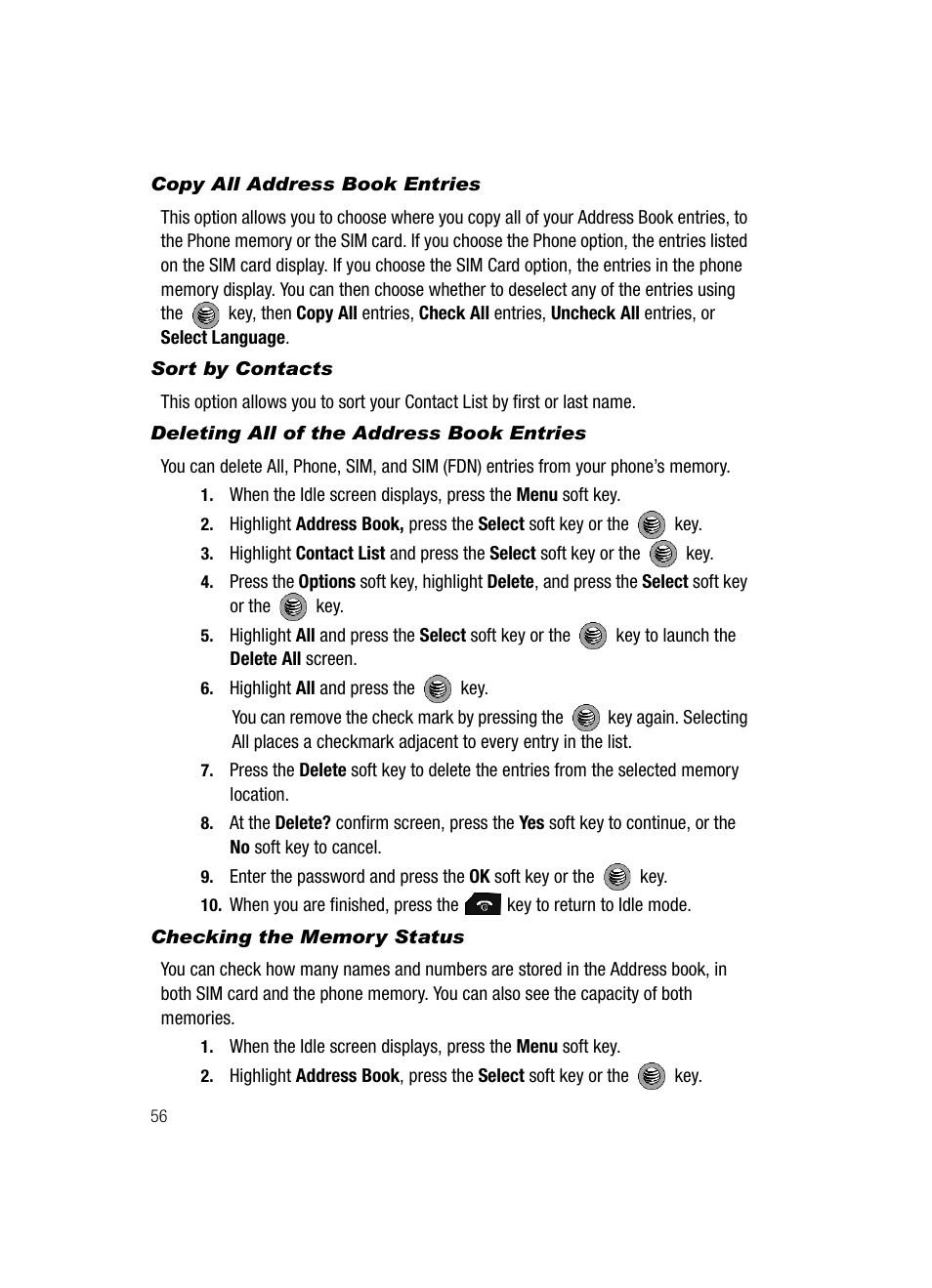 Samsung SGH-A517ZKAATT User Manual | Page 56 / 162