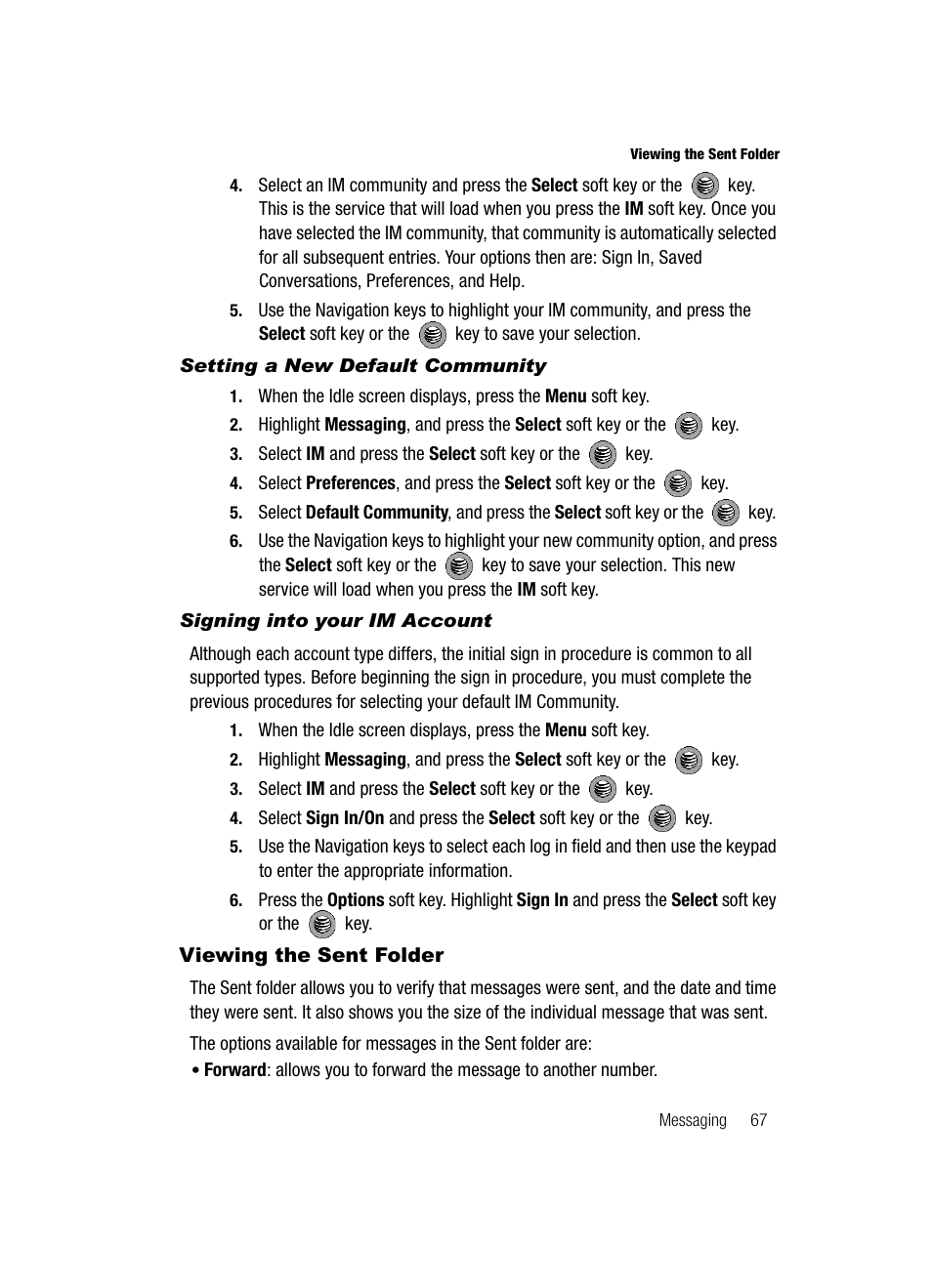 Samsung SGH-A517ZKAATT User Manual | Page 67 / 162