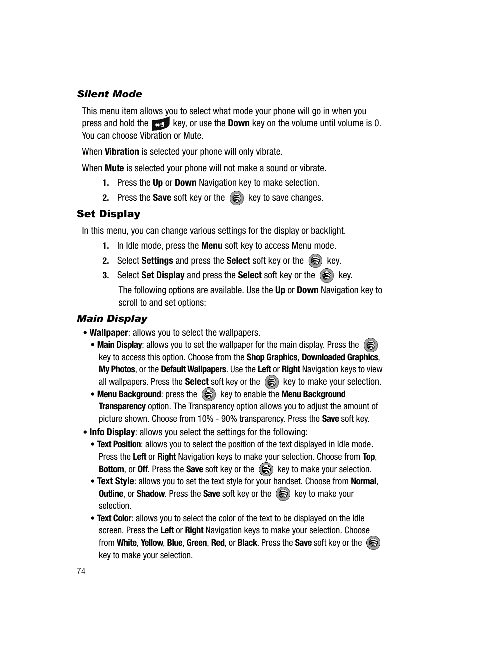 Samsung SGH-A517ZKAATT User Manual | Page 74 / 162