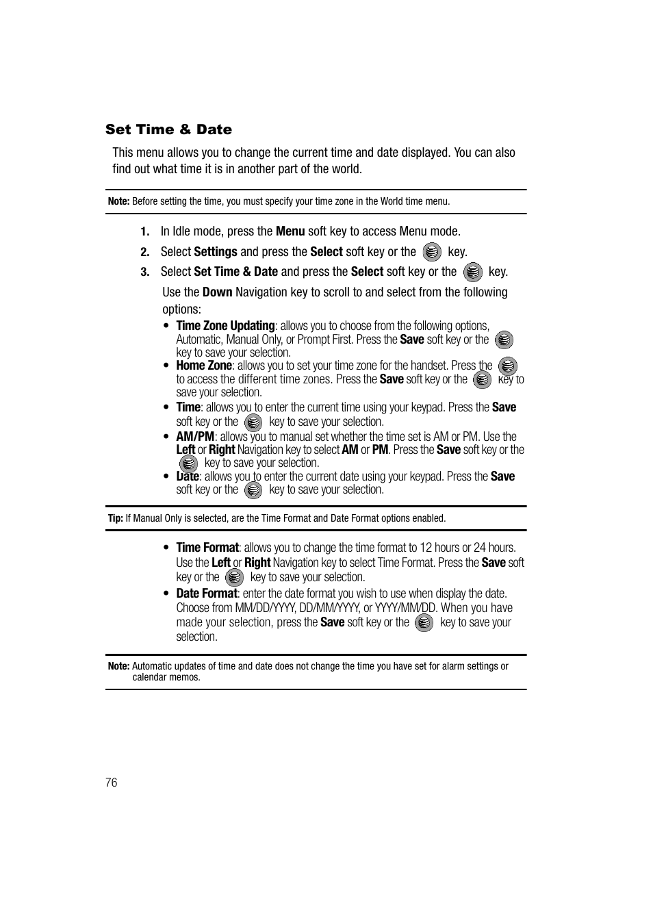 Samsung SGH-A517ZKAATT User Manual | Page 76 / 162