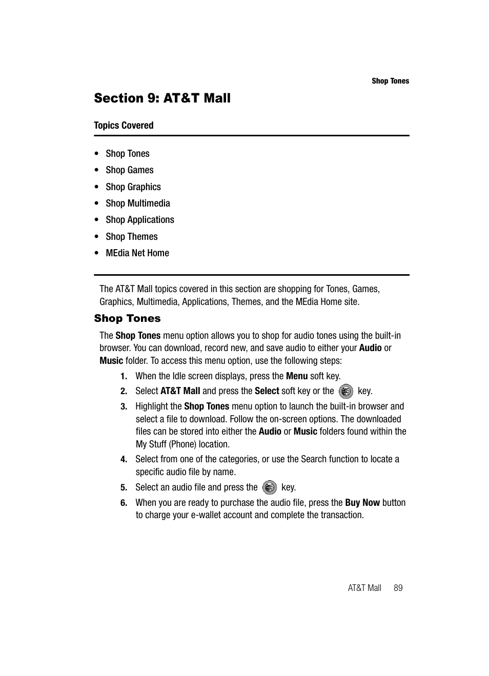 Samsung SGH-A517ZKAATT User Manual | Page 89 / 162