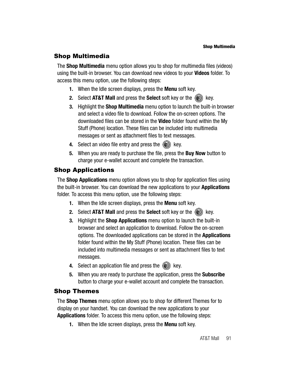 Samsung SGH-A517ZKAATT User Manual | Page 91 / 162