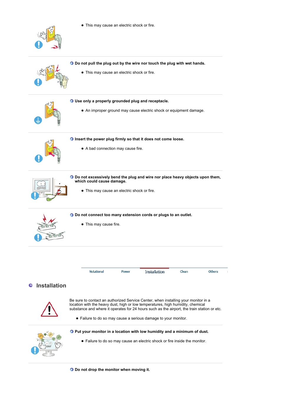 Installation, Clean | Samsung LS19RTUSSZ-XAZ User Manual | Page 3 / 57