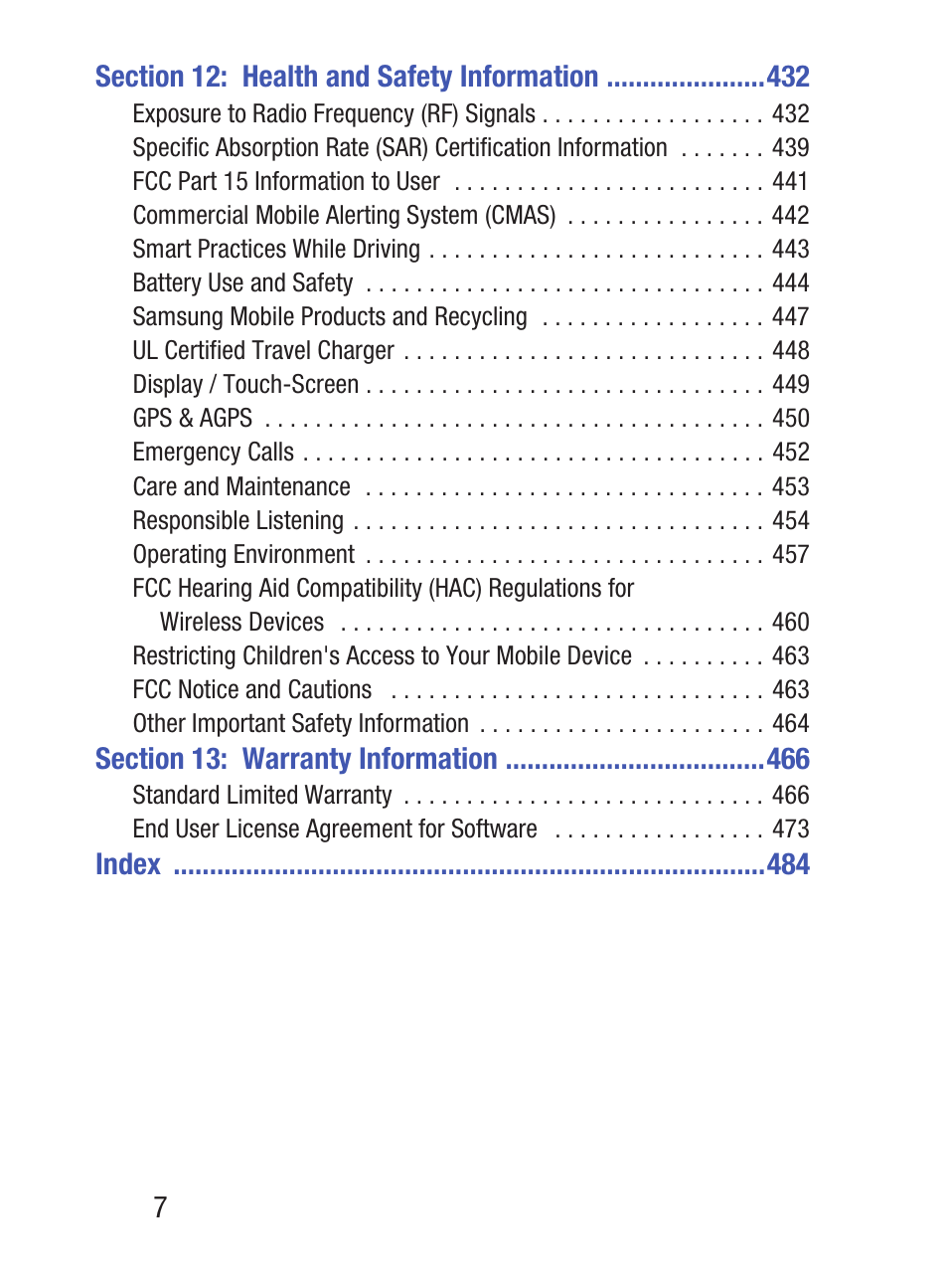 Samsung SCH-S960RWBTFN User Manual | Page 12 / 513