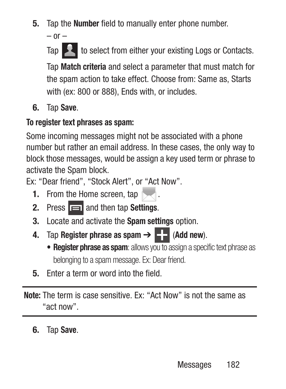 Samsung SCH-S960RWBTFN User Manual | Page 187 / 513
