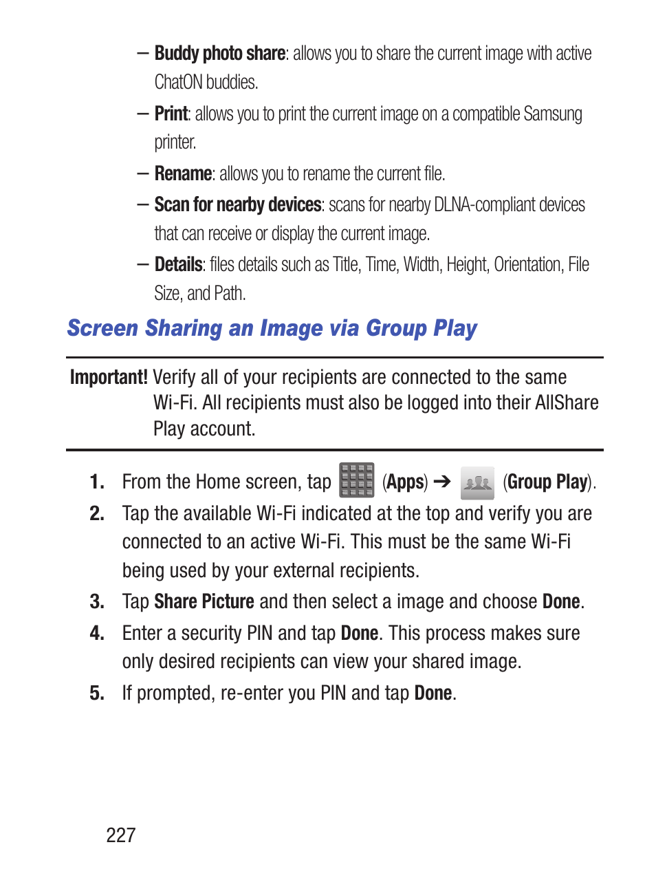 Samsung SCH-S960RWBTFN User Manual | Page 232 / 513