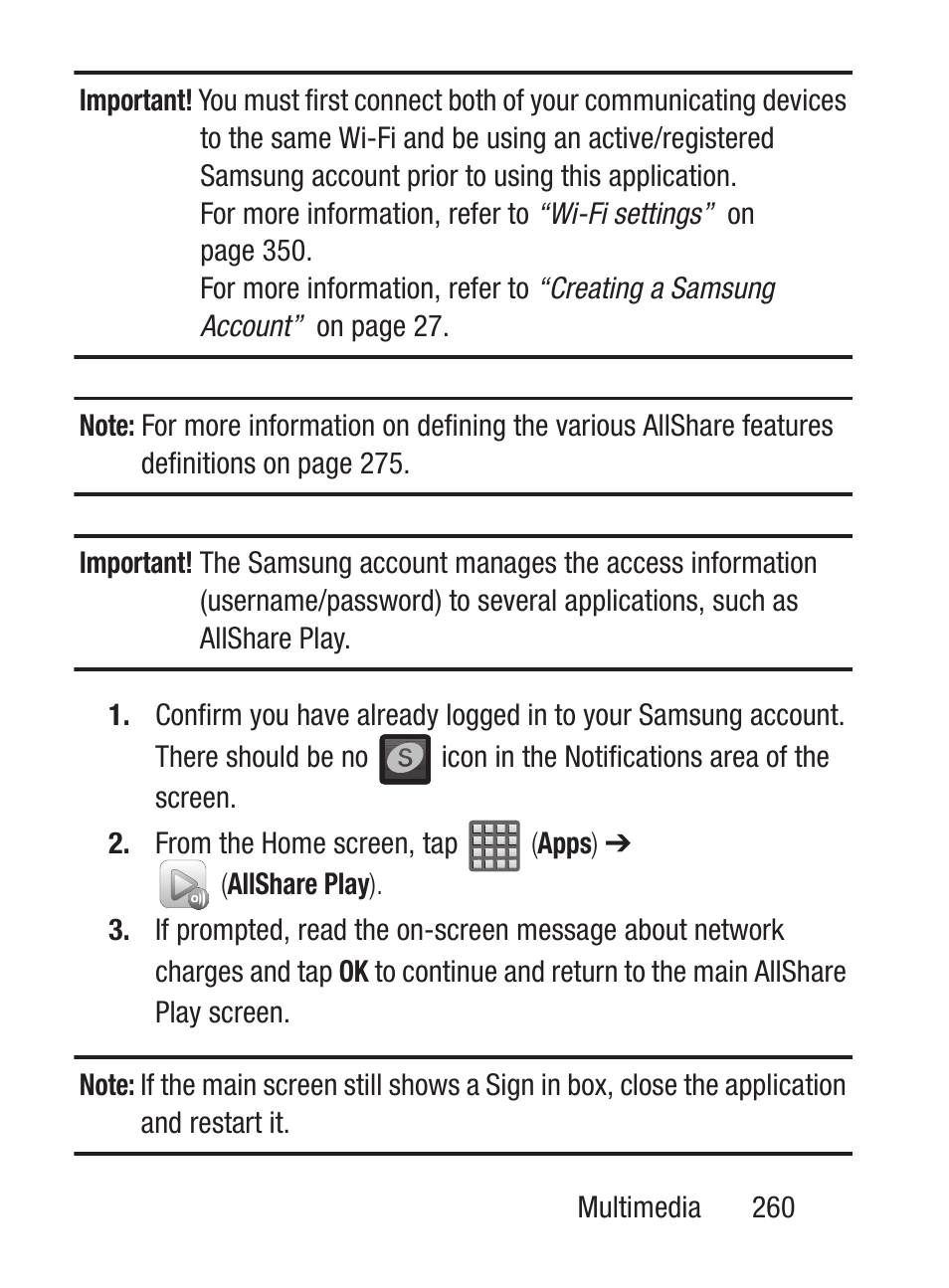 Samsung SCH-S960RWBTFN User Manual | Page 265 / 513