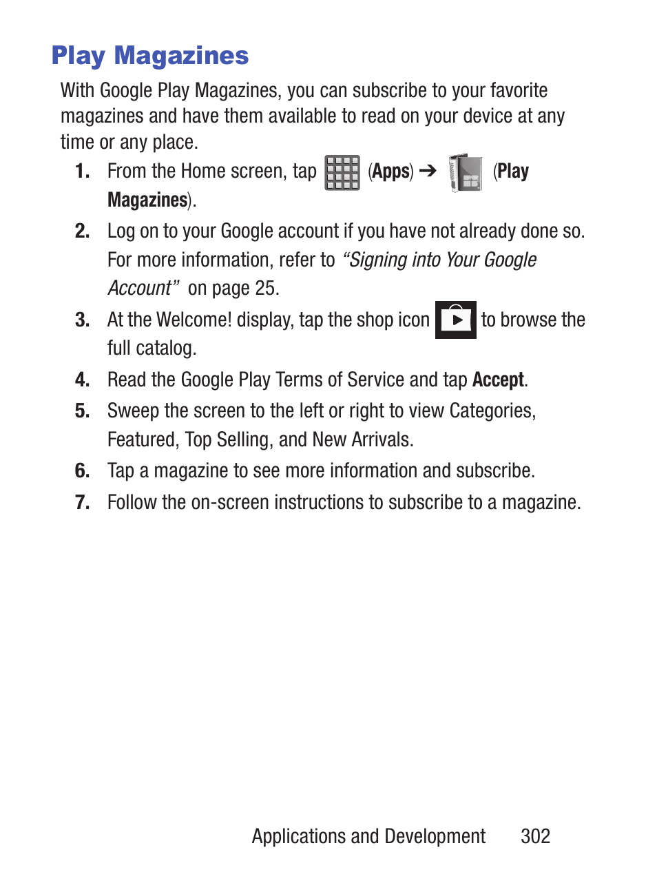 Play magazines | Samsung SCH-S960RWBTFN User Manual | Page 307 / 513