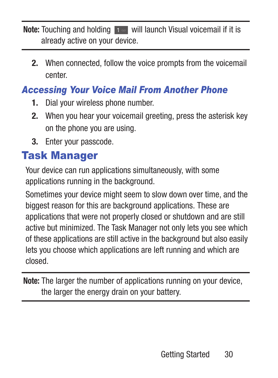 Task manager | Samsung SCH-S960RWBTFN User Manual | Page 35 / 513