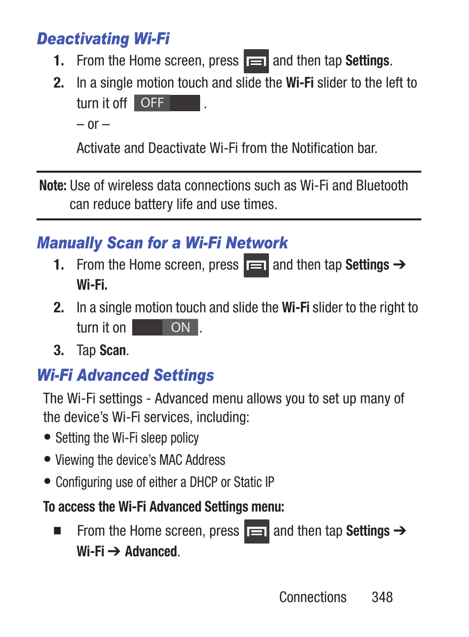 Samsung SCH-S960RWBTFN User Manual | Page 353 / 513