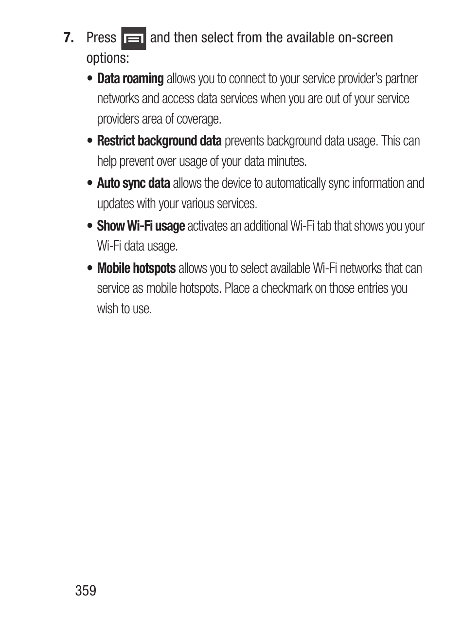 Samsung SCH-S960RWBTFN User Manual | Page 364 / 513