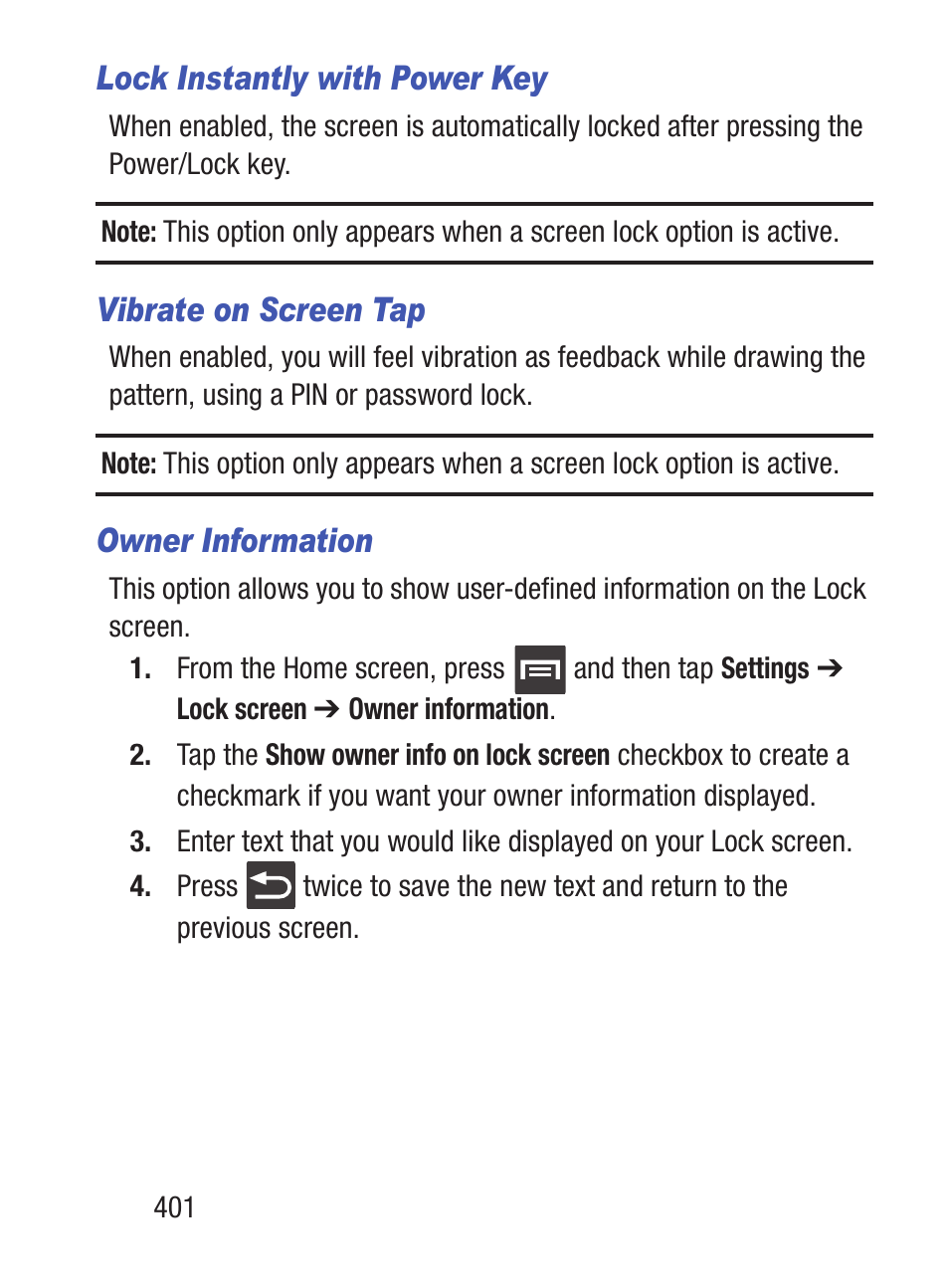 Samsung SCH-S960RWBTFN User Manual | Page 406 / 513