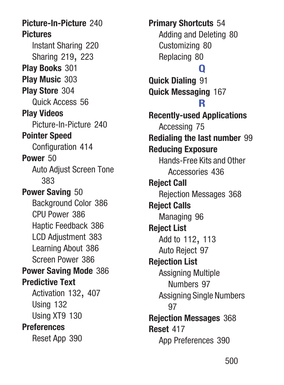 Samsung SCH-S960RWBTFN User Manual | Page 505 / 513
