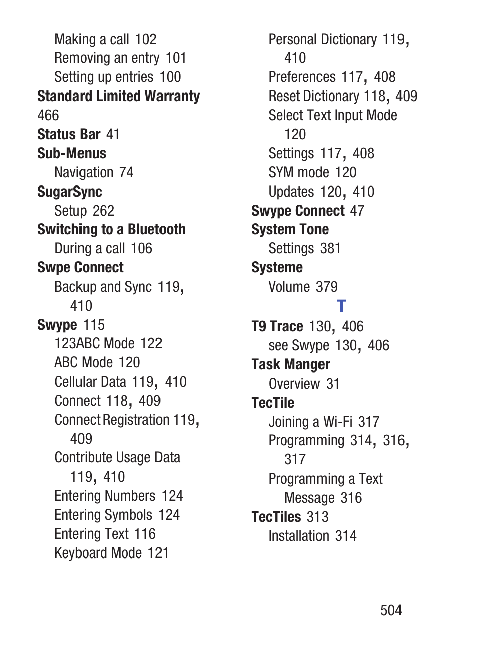 Samsung SCH-S960RWBTFN User Manual | Page 509 / 513