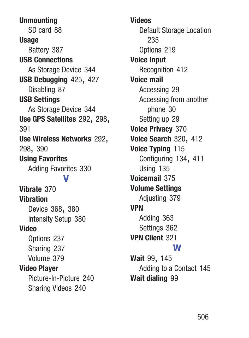 Samsung SCH-S960RWBTFN User Manual | Page 511 / 513