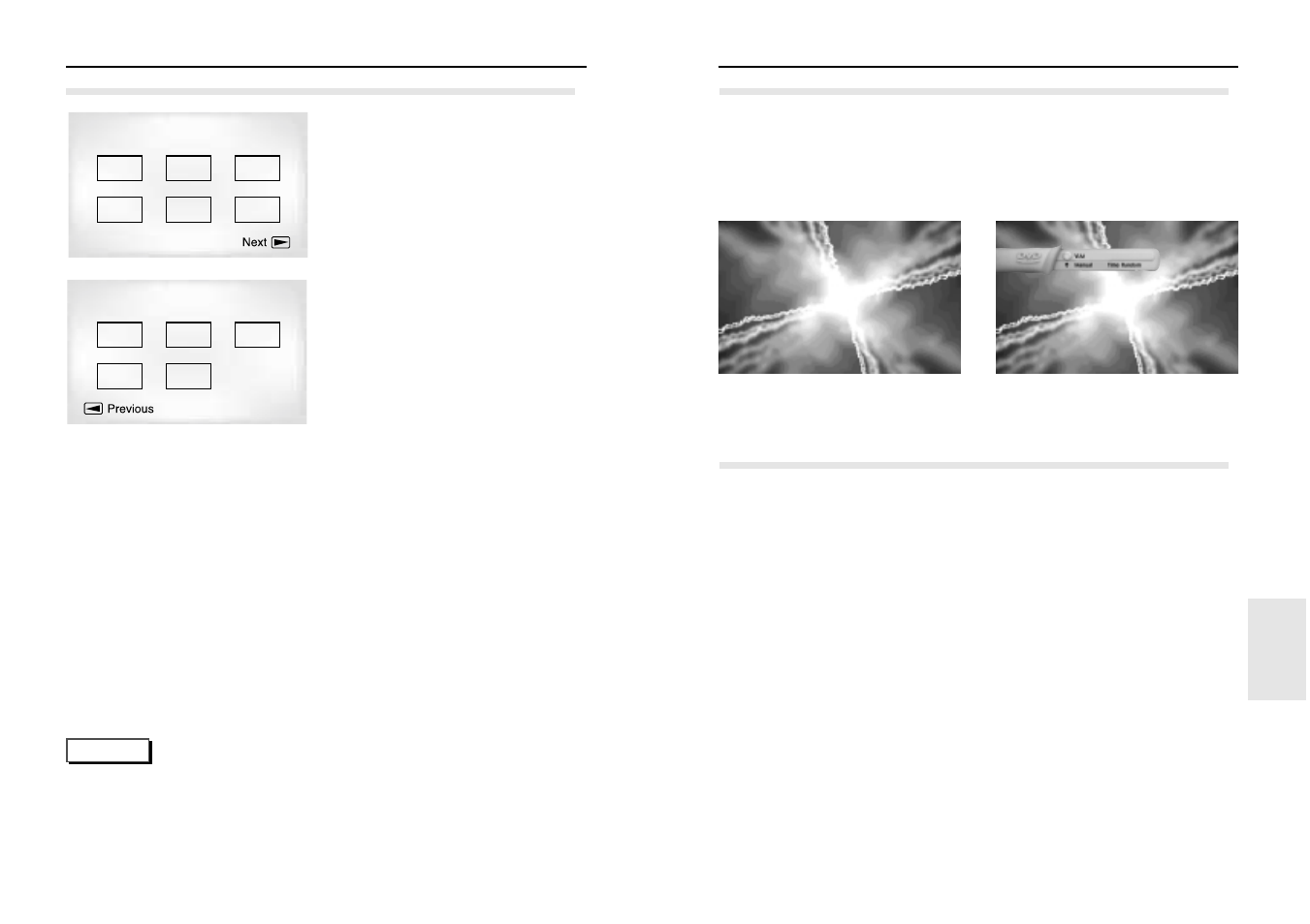 V.l.m, Gaming, Igest play | Samsung DVD-N501-XAA User Manual | Page 17 / 22