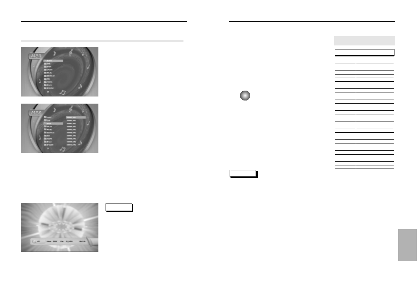 Emote control setting, P3 play, Tv codes | Samsung DVD-N501-XAA User Manual | Page 18 / 22