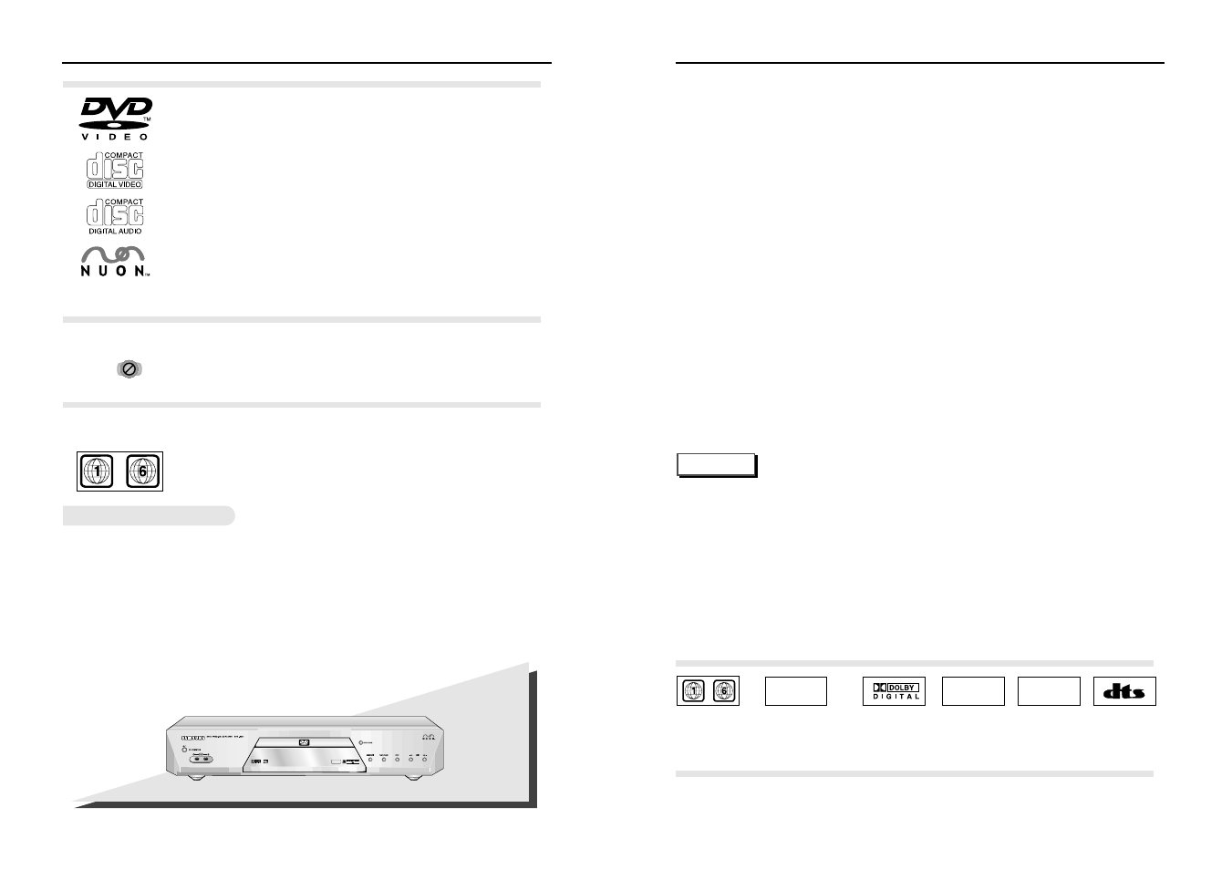 General features, Bout discs, Ntsc | Samsung DVD-N501-XAA User Manual | Page 3 / 22