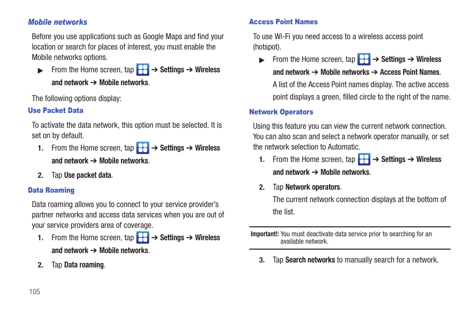 Samsung SGH-I997ZKAATT User Manual | Page 110 / 205