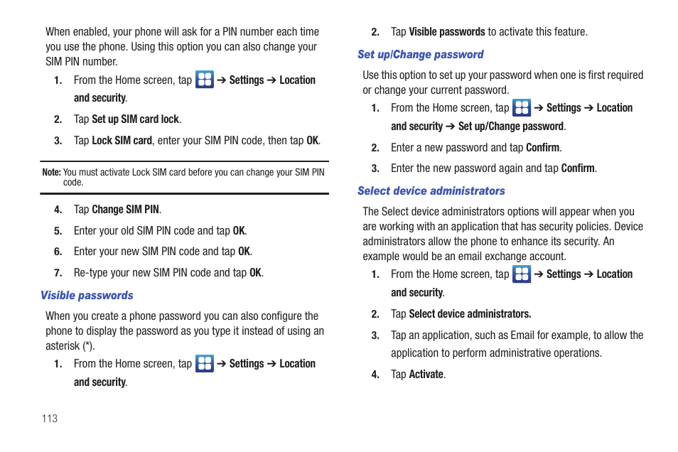 Samsung SGH-I997ZKAATT User Manual | Page 118 / 205