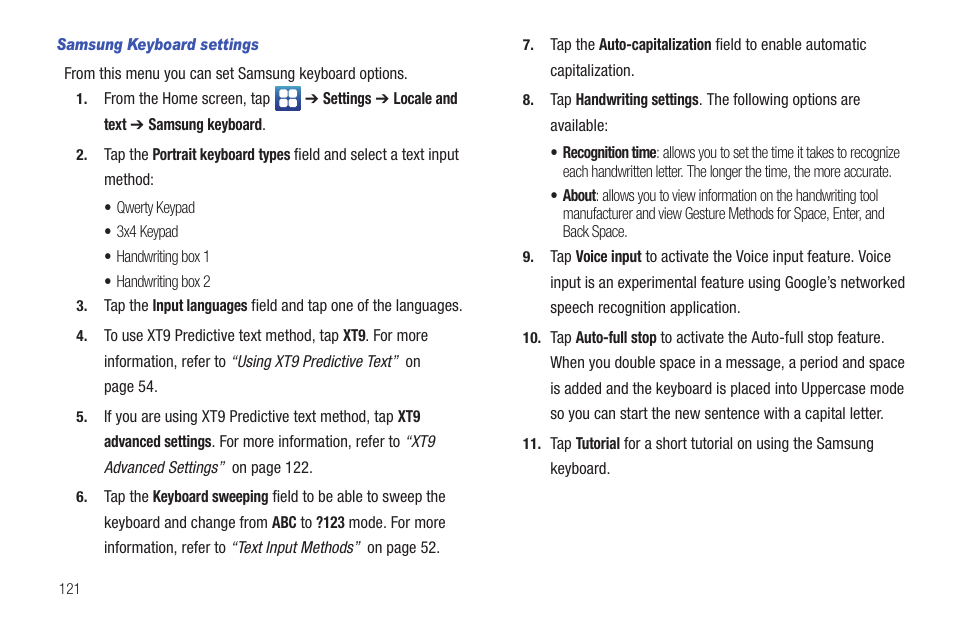 Samsung SGH-I997ZKAATT User Manual | Page 126 / 205