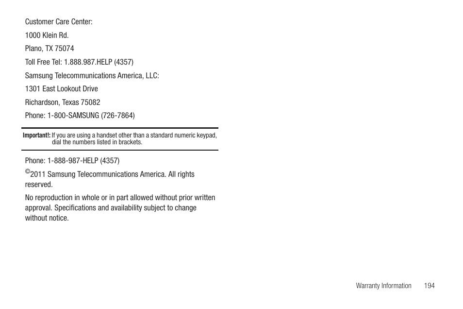 Samsung SGH-I997ZKAATT User Manual | Page 199 / 205