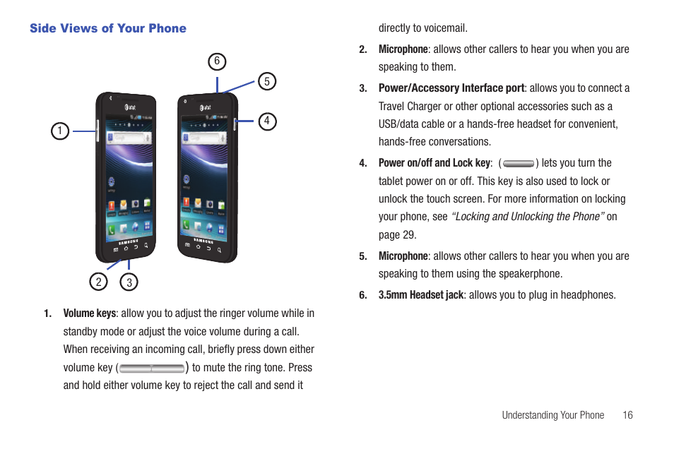Side views of your phone | Samsung SGH-I997ZKAATT User Manual | Page 21 / 205