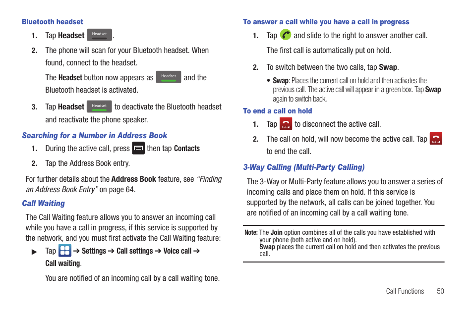 Samsung SGH-I997ZKAATT User Manual | Page 55 / 205