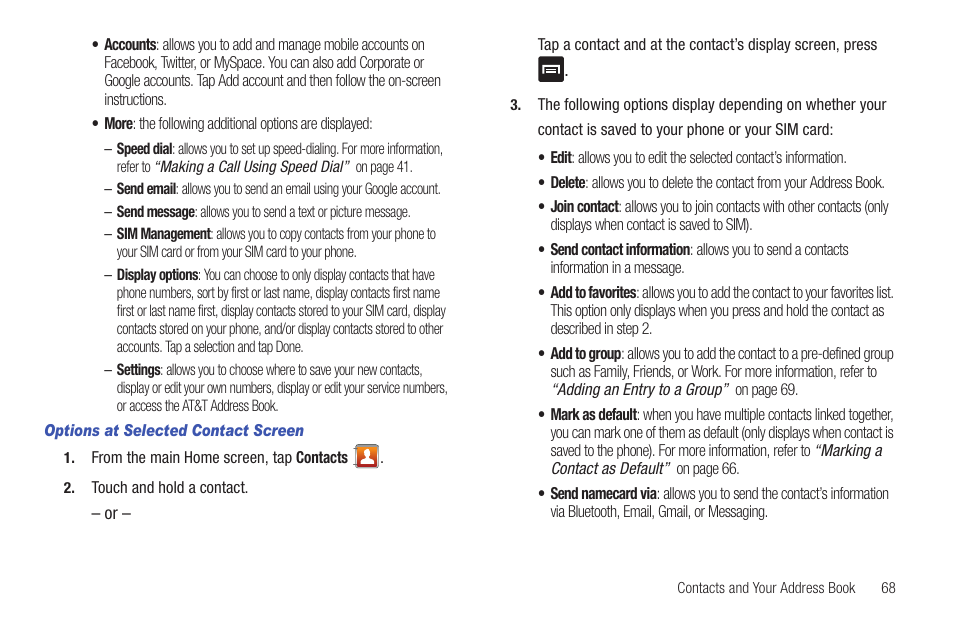 Samsung SGH-I997ZKAATT User Manual | Page 73 / 205