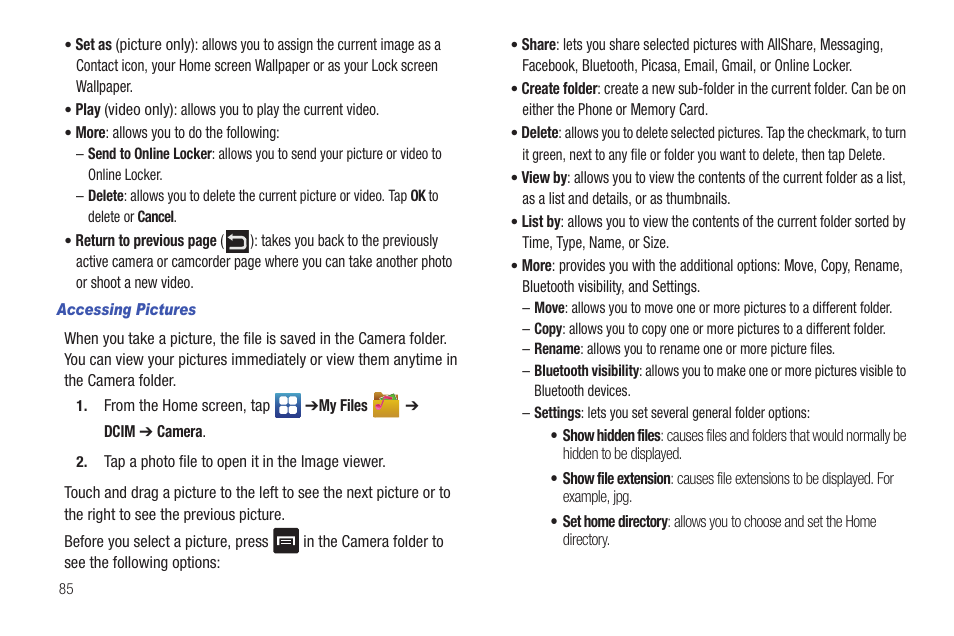 Samsung SGH-I997ZKAATT User Manual | Page 90 / 205