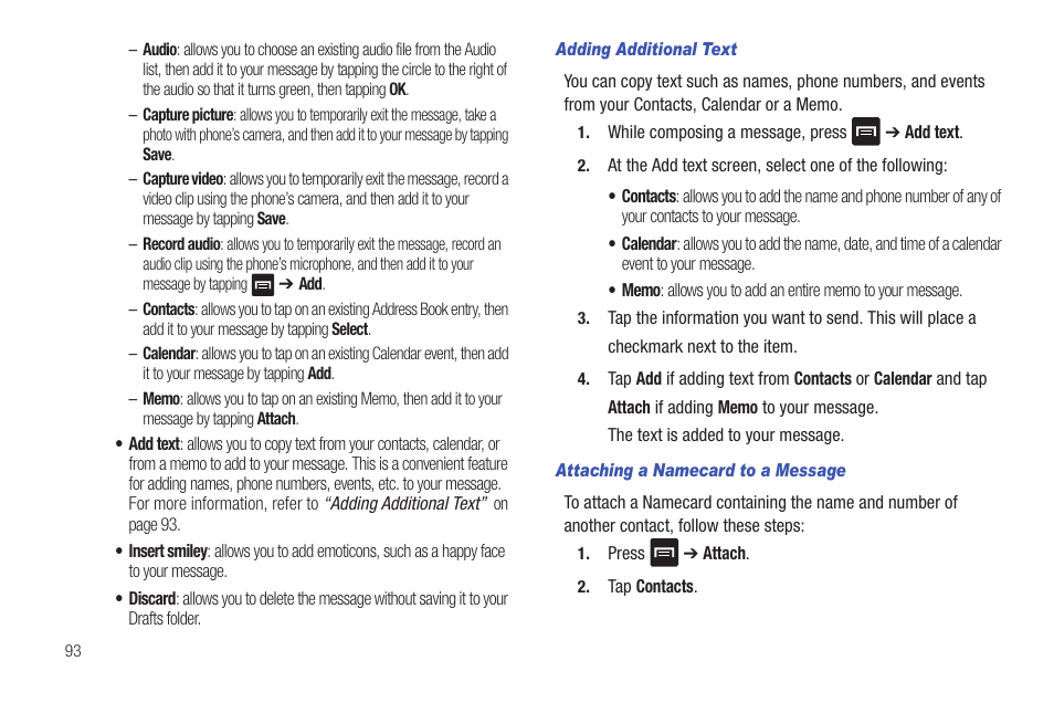 Samsung SGH-I997ZKAATT User Manual | Page 98 / 205
