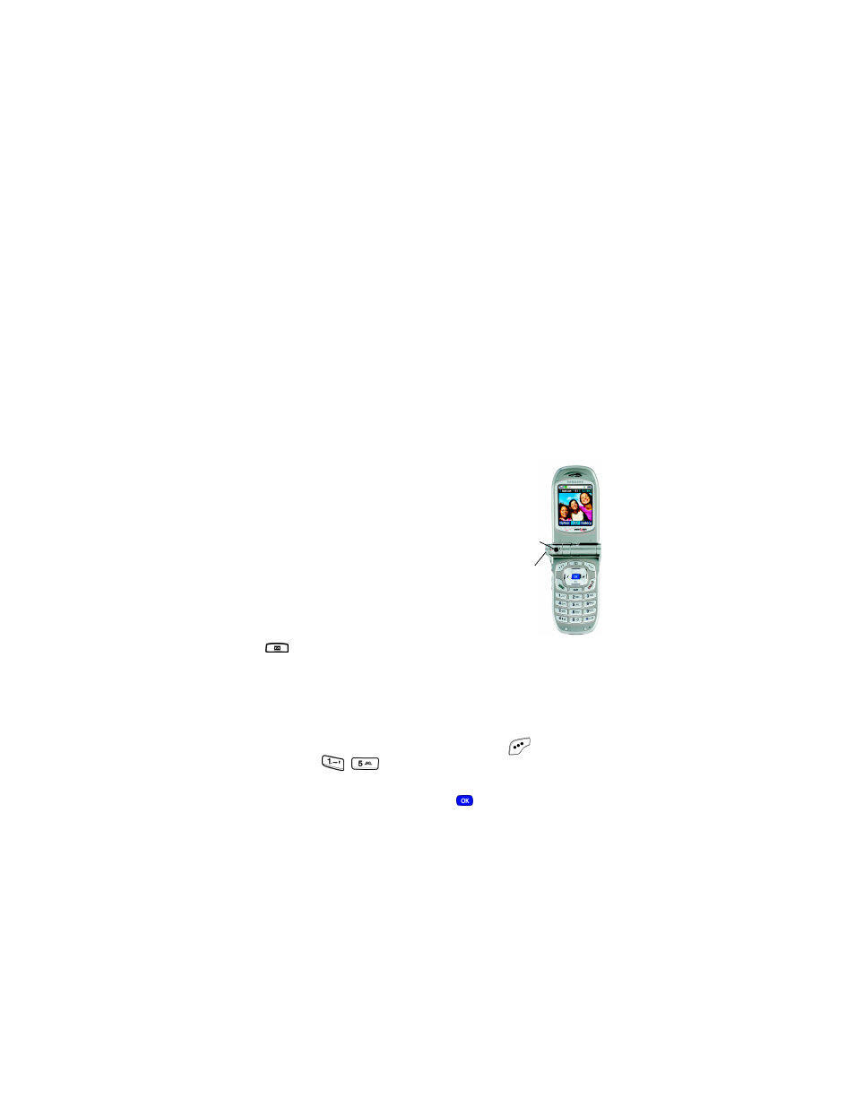 The camera, Rotate the camera, Take pictures | Samsung SCH-A610MSVXAR User Manual | Page 36 / 169