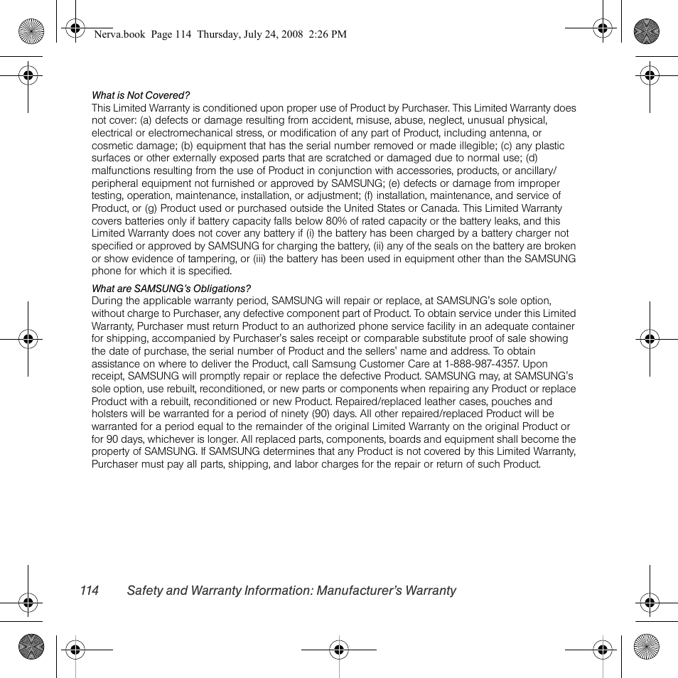 Samsung SPH-M800PRBSPR User Manual | Page 117 / 125