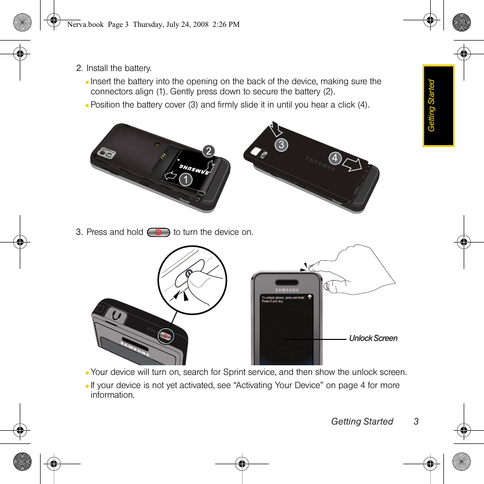 Samsung SPH-M800PRBSPR User Manual | Page 6 / 125