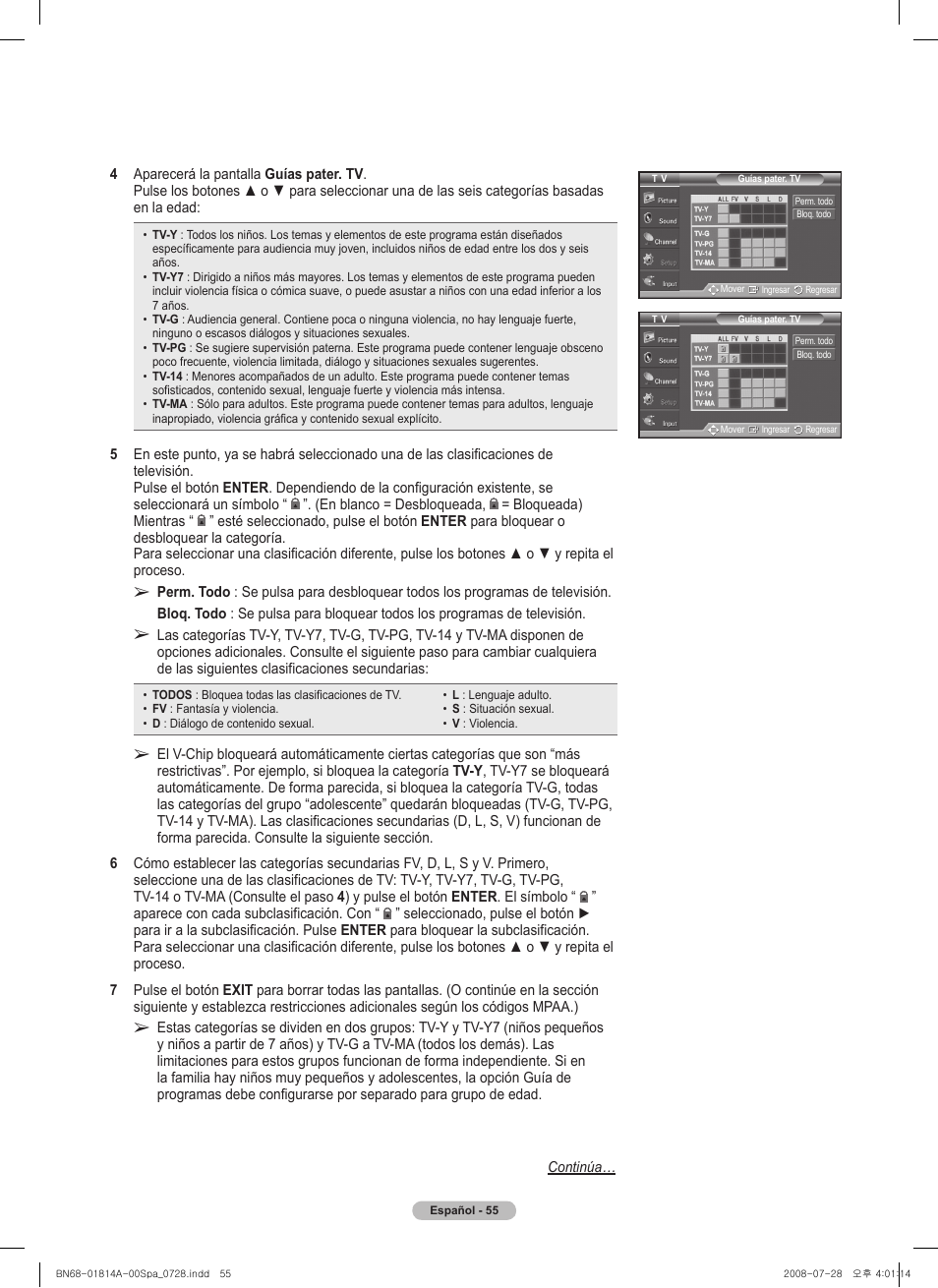 Samsung PN50A400C2DXZA User Manual | Page 124 / 209