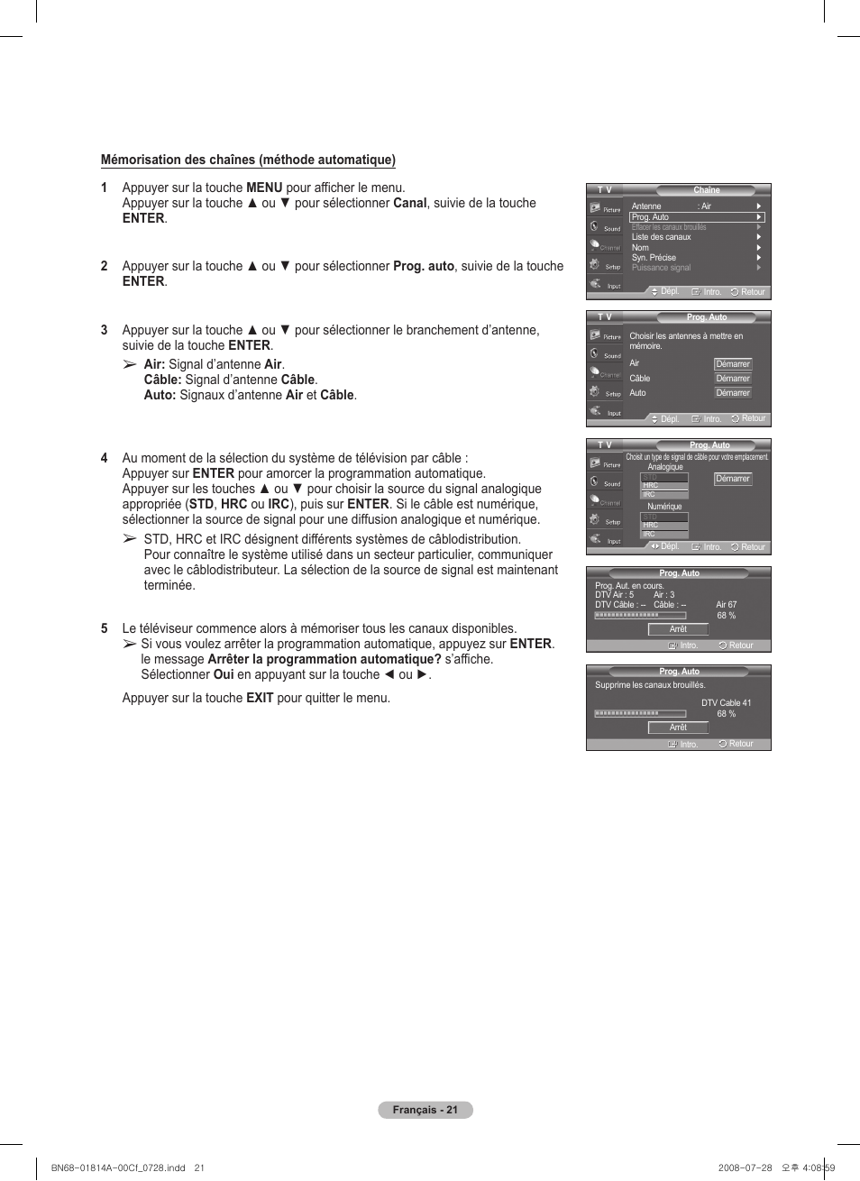 Samsung PN50A400C2DXZA User Manual | Page 160 / 209