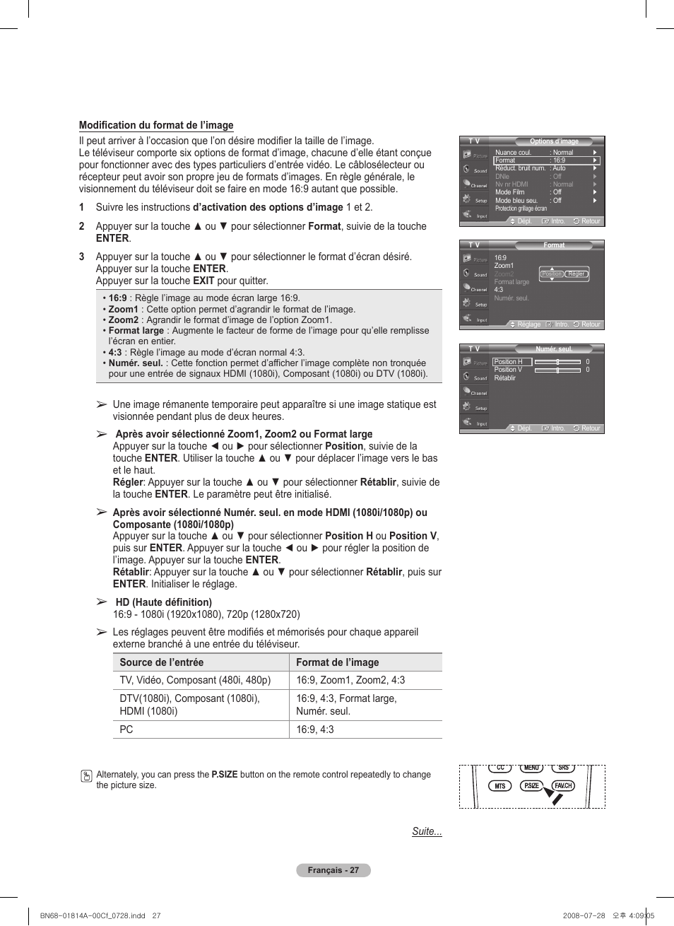 Samsung PN50A400C2DXZA User Manual | Page 166 / 209