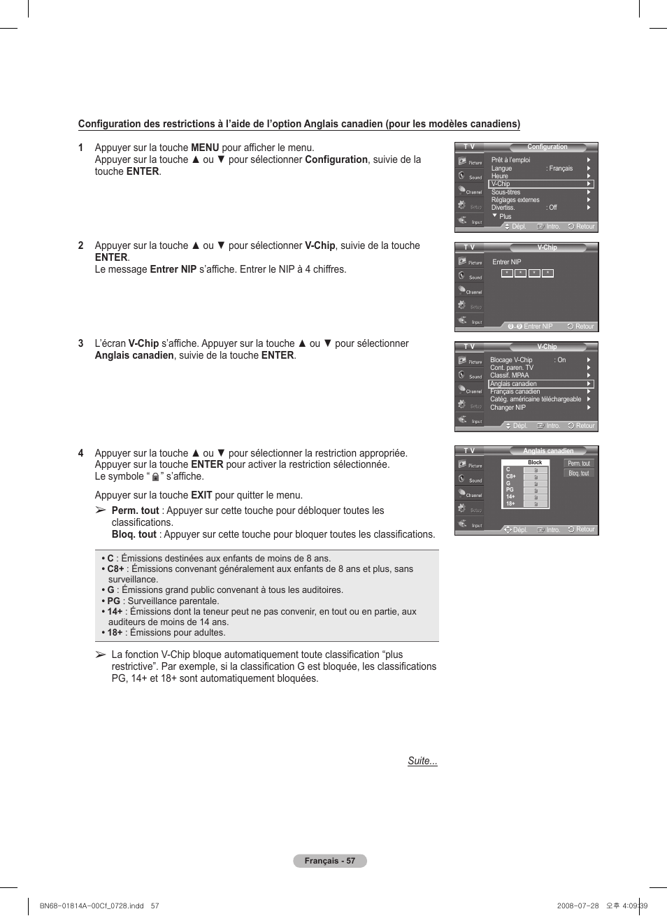 Samsung PN50A400C2DXZA User Manual | Page 196 / 209