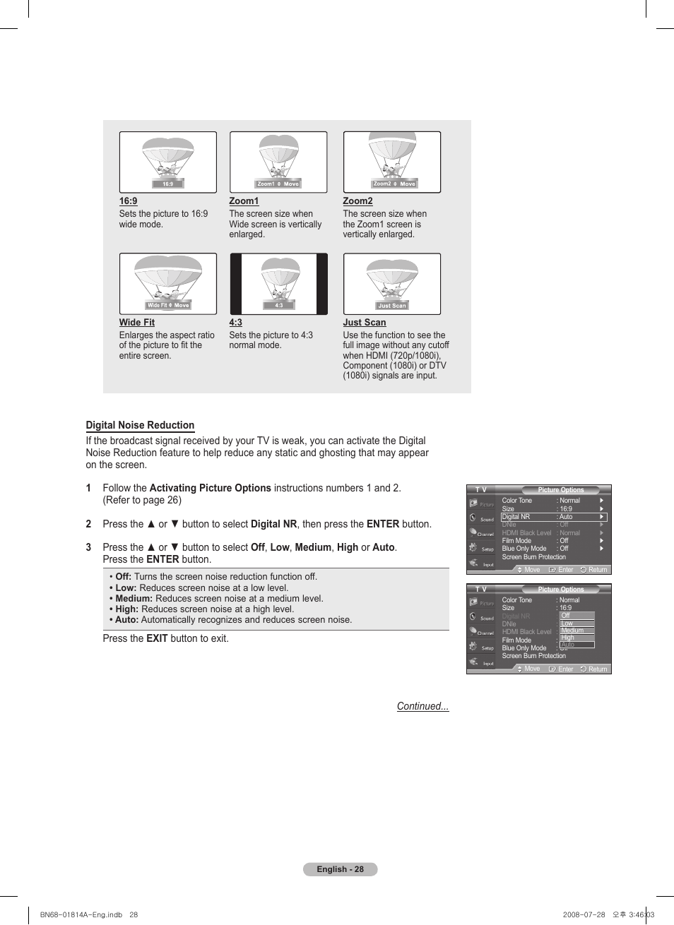 Samsung PN50A400C2DXZA User Manual | Page 28 / 209