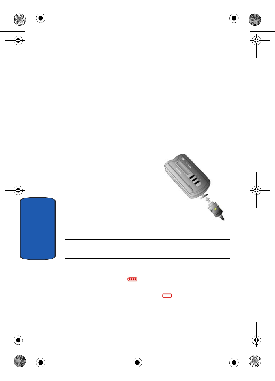 Charge the battery, Travel charger, Battery indicator | Samsung SCH-A930ZKAVZW User Manual | Page 28 / 216