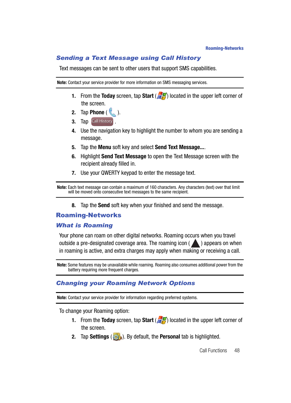 Roaming-networks | Samsung SCH-I760ZKAVZW User Manual | Page 51 / 191