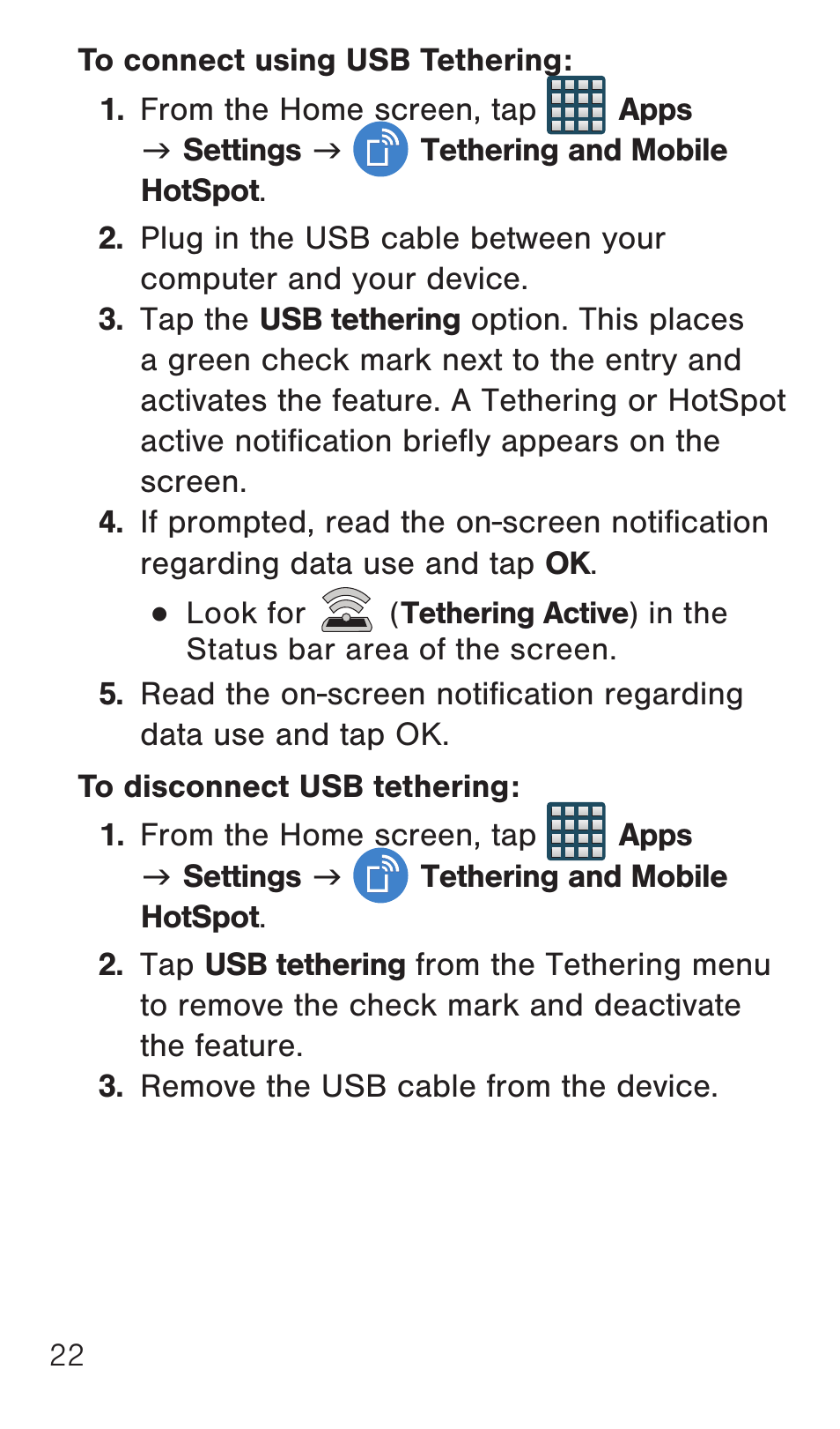 Samsung SM-G386TZKATMB User Manual | Page 23 / 36